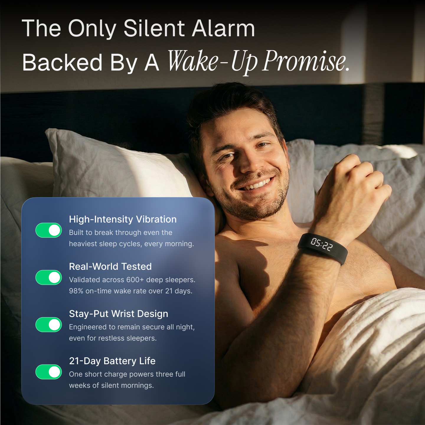 SomnaFit Silent Wake Pro