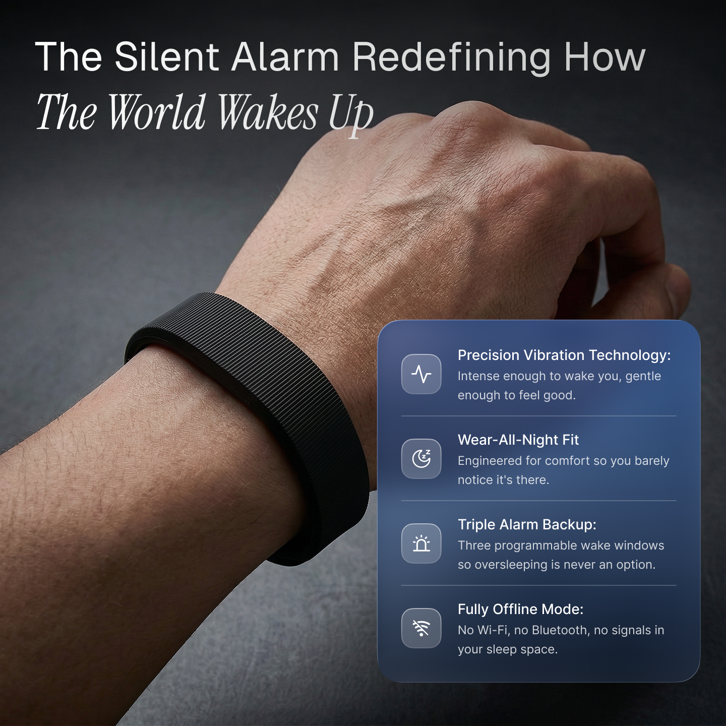 SomnaFit Silent Wake Pro